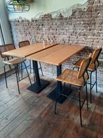 Bartafel met hoge stoelen ( horeca), Ophalen of Verzenden