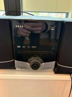 Akai radio cd, Audio, Tv en Foto, Stereo-sets, Ophalen, Gebruikt, Tuner of Radio, Microset
