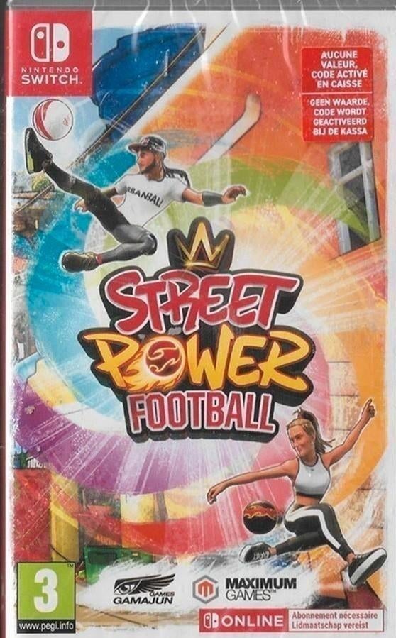 Street Power Football (Nintendo Switch), Online, 1 speler, Ophalen of Verzenden, Zo goed als nieuw