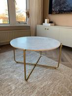 Timpa marmeren salontafel 80cm, Ophalen, Overige materialen, Rond, 50 tot 100 cm