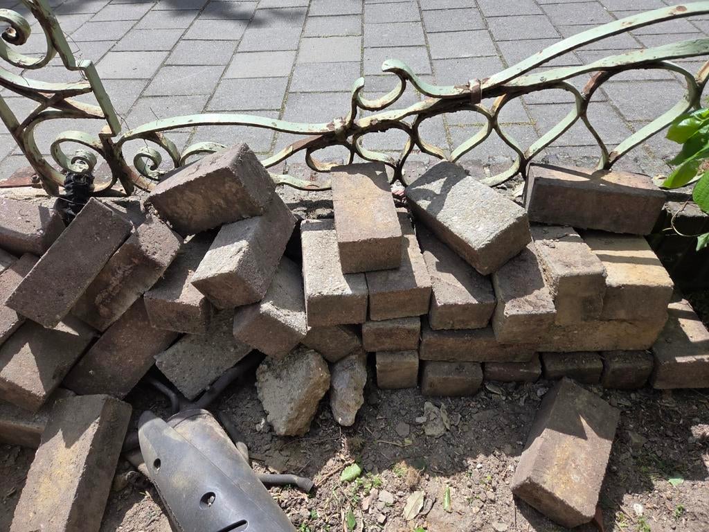 Betonklinkers, Ophalen, Gebruikt, Beton, Klinkers