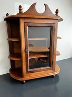 Vintage vitrinekastje, Huis en Inrichting, Kasten | Vitrinekasten, Ophalen, Minder dan 50 cm, Gebruikt, Vintage