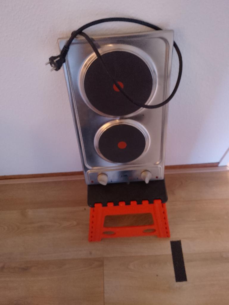 ELEKTRISCHE KOOKPLAAT, Ophalen, 3 kookzones of minder, Zo goed als nieuw, Inbouw