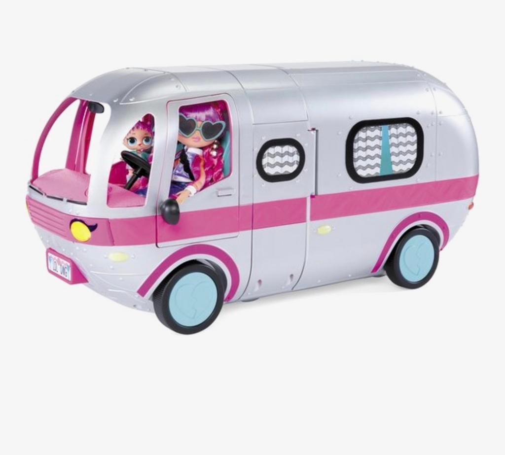 LOL Surprise OMG Glamper 4-in-1 Camper met 55+ Verrassingen, Ophalen of Verzenden, Zo goed als nieuw
