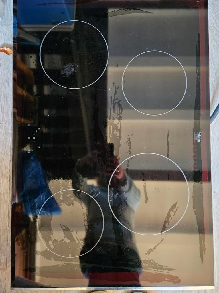 Pelgrim 4-pits kookplaat, Witgoed en Apparatuur, Kookplaten, Ophalen of Verzenden, Gebruikt, 4 kookzones