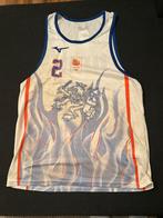 Olympisch Shirt beachvolleybal wit, Kleding | Heren, Sportkleding, Maat 52/54 (L), Mizuno, Verzenden, Wit