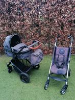 Sleeworld 2-in-1 Kinderwagen met winter bekleding. + buggy., Gebruikt, Verstelbare duwstang, Ophalen, Kinderwagen