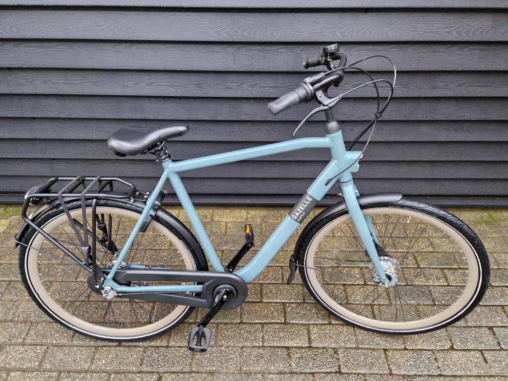 Gazelle Esprit 59cm herenfiets jongensfiets ZGAN!, Versnellingen, Zo goed als nieuw, Gazelle, Trommelrem