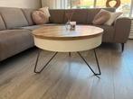 Salon tafel Mangohout, 50 tot 100 cm, 50 tot 75 cm, Rond, 50 tot 100 cm