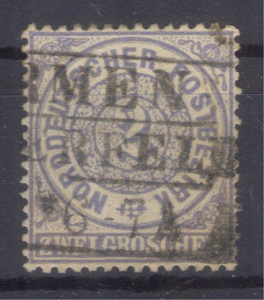 Duitse Staten (15) - Norddeutscher Postbezirk, Postzegels en Munten, Postzegels | Europa | Duitsland, Verzenden, Overige periodes