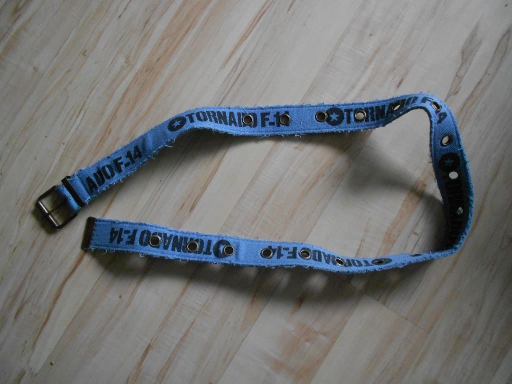 blauwe riem, Kleding | Heren, Riemen en Ceinturen, Ophalen, Gedragen, Overige kleuren, Riem of Ceintuur