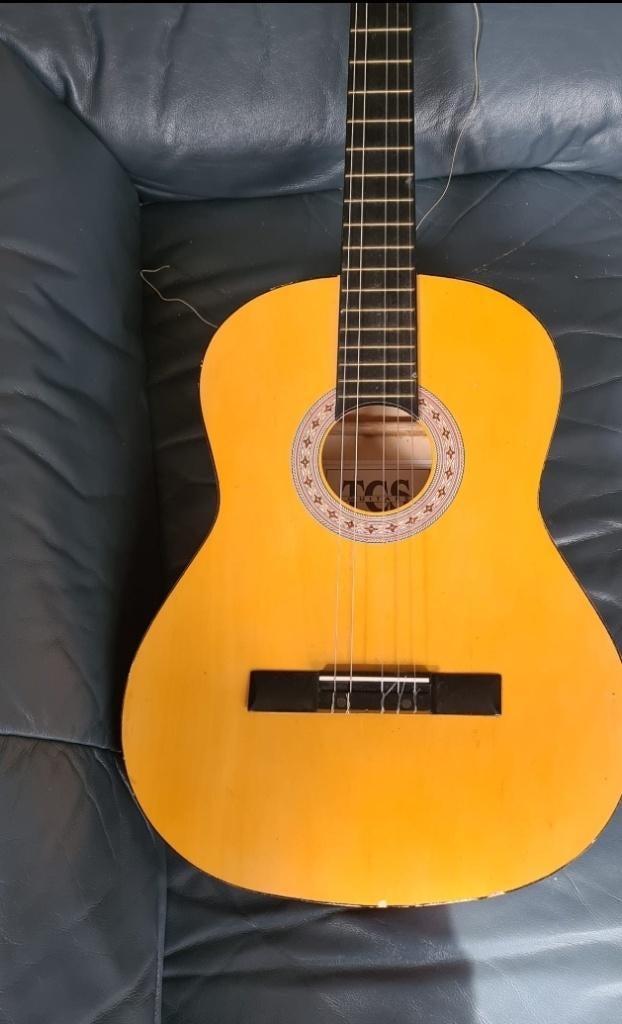 Gitaar TCS beginners 40euro, Ophalen of Verzenden, Gebruikt, Klassieke of Spaanse gitaar