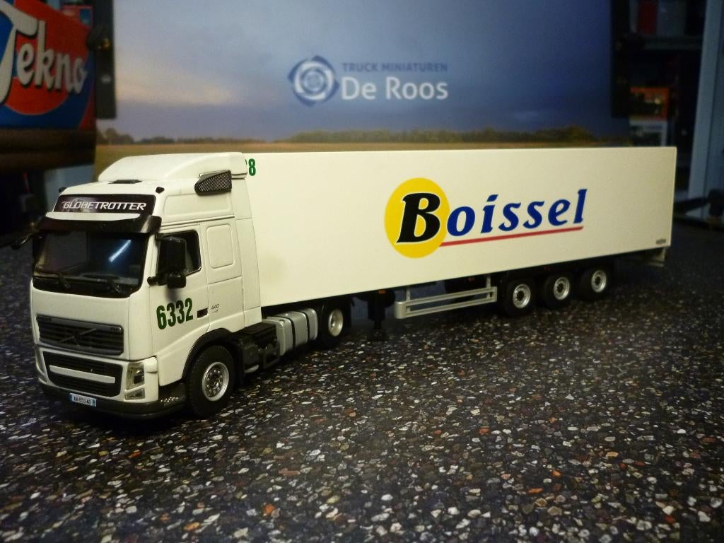 WSI Volvo FH3 Boissel, Hobby en Vrije tijd, Modelauto's | 1:50, Ophalen of Verzenden, Nieuw, Bus of Vrachtwagen, Wsi