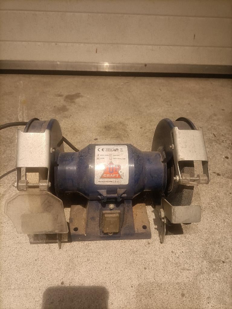 Slijpsteen Topcraft, Doe-het-zelf en Verbouw, Gereedschap | Slijpmachines, Ophalen of Verzenden, Gebruikt, Minder dan 700 watt