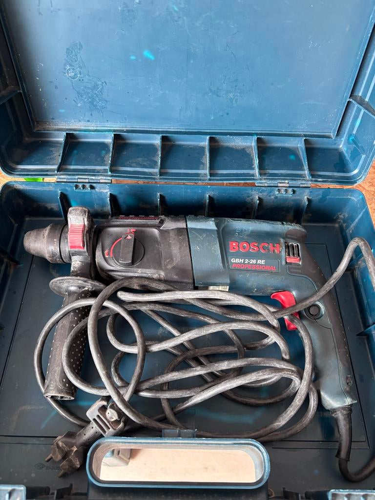 Bosch Professional Klopboormachine GBH 2-26 RE, Boor- en/of Breekhamer, Ophalen of Verzenden, Klopboormechanisme, Gebruikt