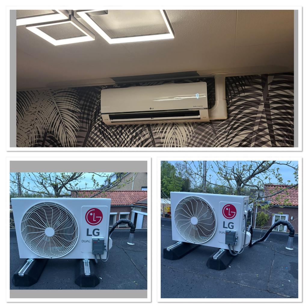 Airco Montage/Onderhoud/Reparatie/In bedrijf stelling, Ophalen, Koelen en Ontvochtigen, Minder dan 60 m³, Timer