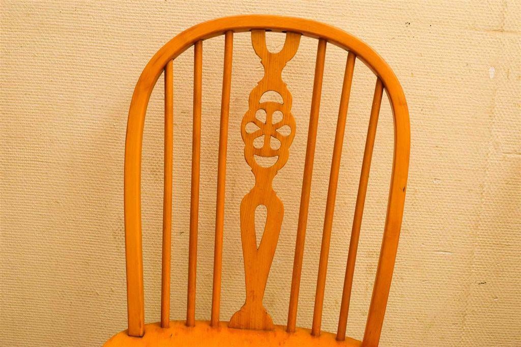 4 Houten Stoelen 50723, Ophalen of Verzenden, Gebruikt, Bruin, Vijf, Zes of meer stoelen