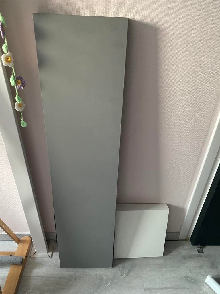 Ikea Lack plank grijs geverfd 110 x 26 cm, Ophalen, Gebruikt