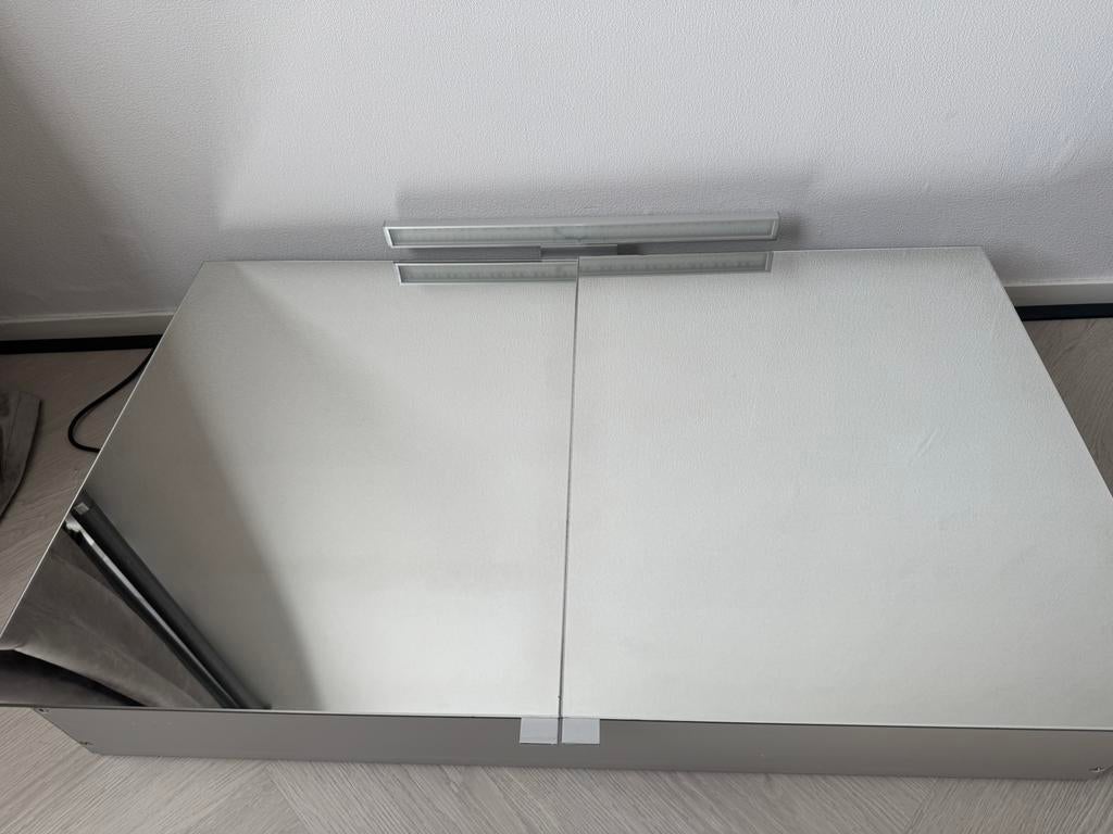 Bruynzeel badkamer spiegelkast, Ophalen, Spiegelkast, 50 tot 100 cm, Zo goed als nieuw