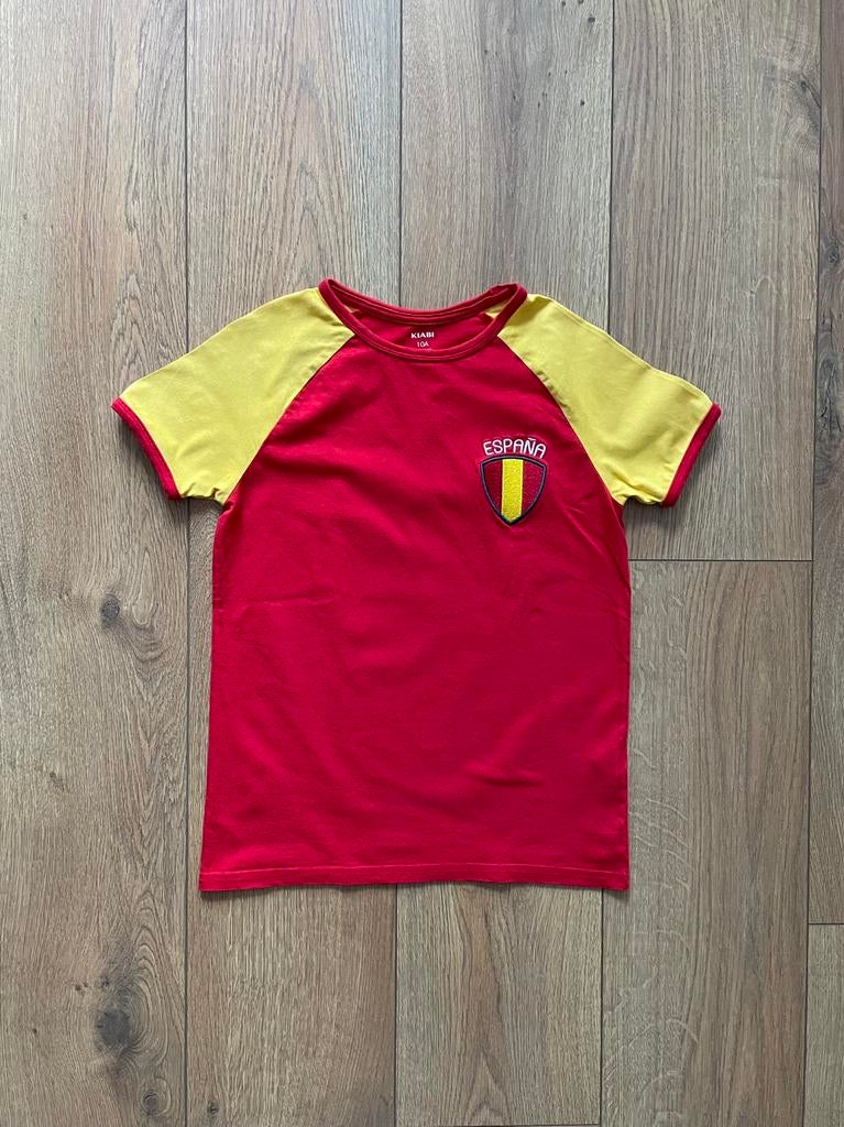 Kiabi mooi t-shirt Espana maat 138-143, Kinderen en Baby's, Kinderkleding | Maat 140, Ophalen of Verzenden, Jongen, Shirt of Longsleeve