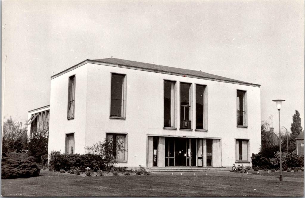 Schaesberg Landgraaf - Gemeentehuis (4x), Verzenden, 1960 tot 1980, Ongelopen, Limburg