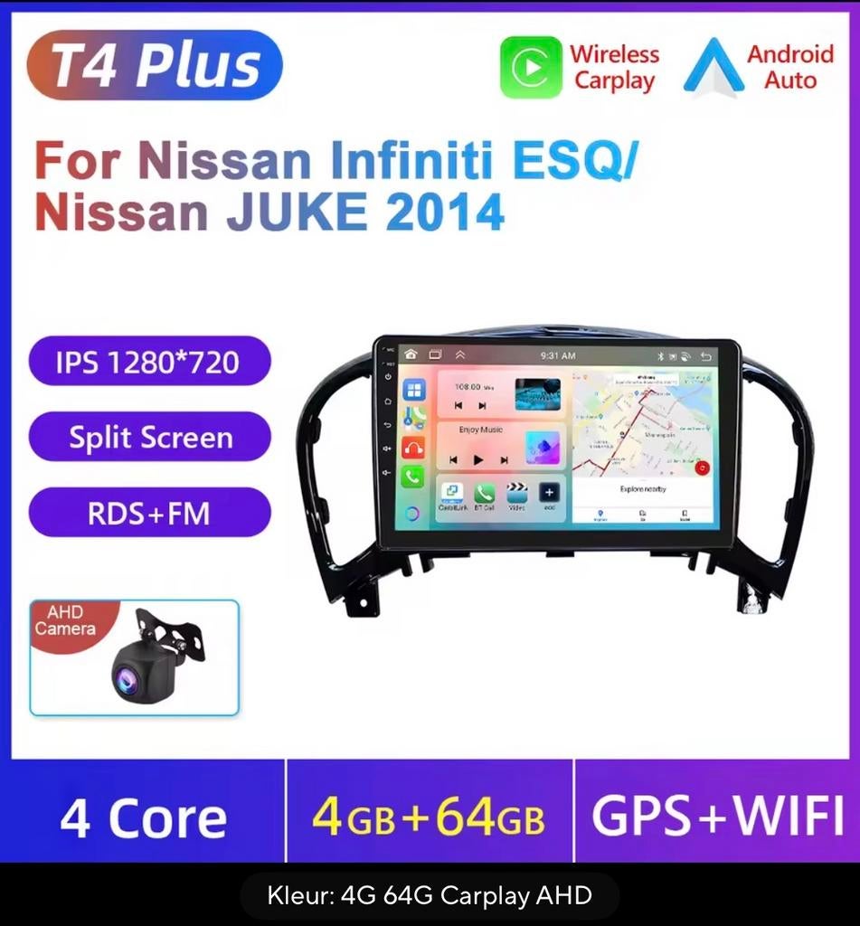 Nieuw in doos Nissan Juke Carplay - Ongebruikt, Ophalen, Nieuw