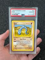 Pokémon PSA 10 1st edition Onix #56 Base set, Hobby en Vrije tijd, Verzamelkaartspellen | Pokémon, Ophalen of Verzenden, Zo goed als nieuw