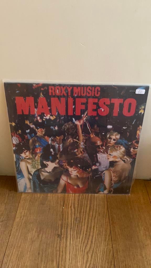 Lp roxy music, manifesto, Ophalen of Verzenden, Zo goed als nieuw
