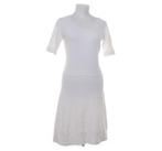 Caroline Biss Witte Gebreide Zomerjurk Maat 40, Maat 38/40 (M), Verzenden, Wit, Zo goed als nieuw