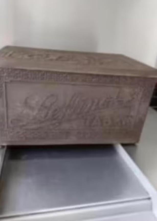 Oud winkelblik Lieftinck's Tabak, Ophalen, Gebruikt, Overige, Overige merken