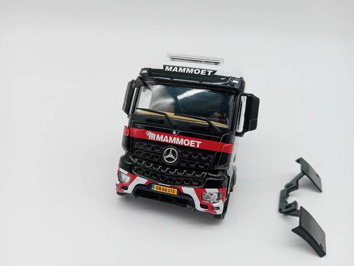 WSI MERCEDES BENZ AROCS CABINE VERBOUW - MAMMOET, Hobby en Vrije tijd, Modelauto's | 1:50, Nieuw, Bus of Vrachtwagen, Wsi, Ophalen of Verzenden