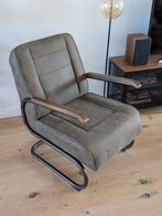 Fauteuil olijf groen / Armchair olive green, Ophalen, Overige kleuren, Zo goed als nieuw, Industriële