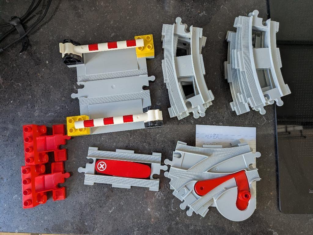 Duplo rails uitbreiding 10882, Gebruikt, Overige thema's, Ophalen of Verzenden, Compleet