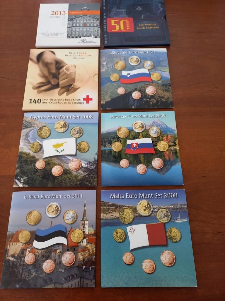 Cyprus Euro Munt Set 2008, Postzegels en Munten, Munten | Europa | Euromunten, Ophalen of Verzenden, Cyprus, 2 euro