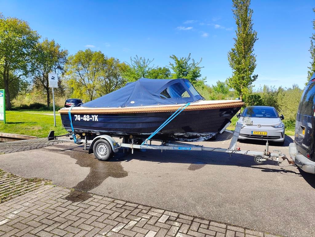 Wato 490 met 30pk Suzuki, Watersport en Boten, Sloepen, Zo goed als nieuw, Ophalen