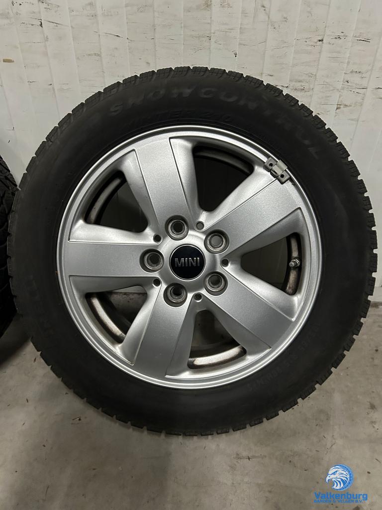 6.5mm! Originele Mini Cooper One F55 F56 F57 Style 492 15 in, Auto-onderdelen, Banden en Velgen, Gebruikt, 15 inch, -, 175 mm