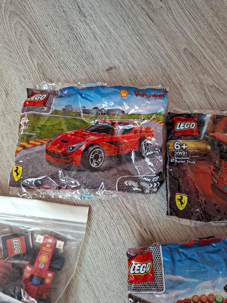 Lego shell polybags, City, Lego, Ophalen of Verzenden, Complete set