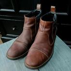 Te koop: Mooie stevige boots van het merk RIEKER MT: 45, Bruin, Boots, Ophalen of Verzenden, Zo goed als nieuw