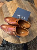 Mooie lederen gespschoenen (van lier), Kleding | Heren, Schoenen, Bruin, Ophalen of Verzenden, Gespschoenen, Zo goed als nieuw