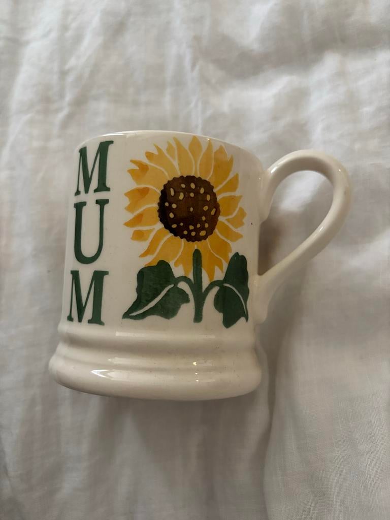 Emma Bridgewater mok Mum zonnebloem, Overige typen, Nieuw, Ophalen of Verzenden, Steen/keramiek