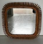 Franco Albini bamboe spiegel, Ophalen, Rechthoekig, Minder dan 50 cm