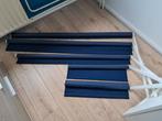 5 donkerblauwe IKEA rolgordijnen (diverse maten), Huis en Inrichting, Ophalen, Gebruikt, 100 tot 150 cm, Blauw