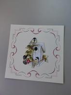 Opleg kaart - borduur - inclusief 3d plaatje -36, Ophalen of Verzenden, Nieuw, Overige thema's, Overige typen
