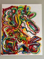 Schitterend kunstwerk van Ben Haveman 80cm bij 100cm., Ophalen