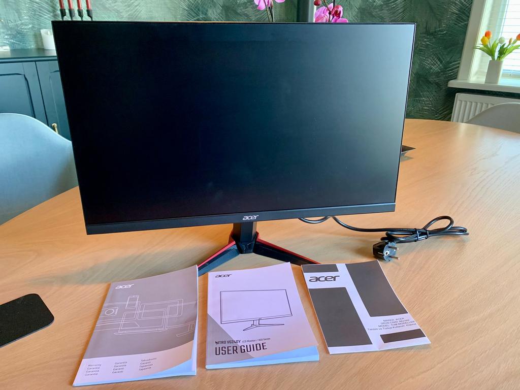 Acer Nitro VG240Y Monitor – 24 inch (60 cm) – Nieuw, Gaming, IPS, Nieuw, Full HD