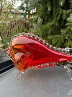 Glazen stier rood, Ophalen of Verzenden