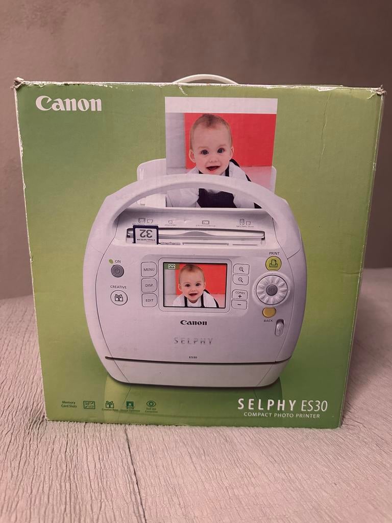 Canon Selphy ES30, Ophalen, Zo goed als nieuw