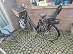 Union E-bike met stuurslot, versnellingen en kinderzitje, Fietsen en Brommers, Elektrische fietsen, Ophalen