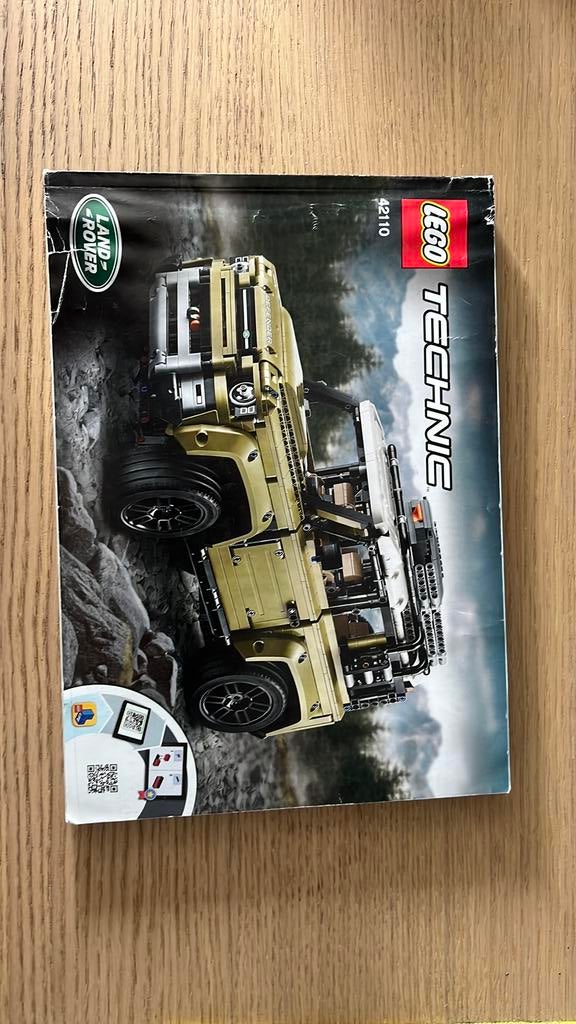 Lego technic 42110 bouwinstructie, Kinderen en Baby's, Speelgoed | Duplo en Lego, Gebruikt, Lego, Ophalen of Verzenden, Technic