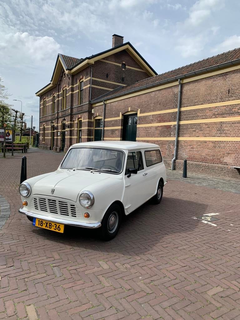 Austin Mini VAN 1980, Wit, 608 kg, 998 cc, 4 cilinders
